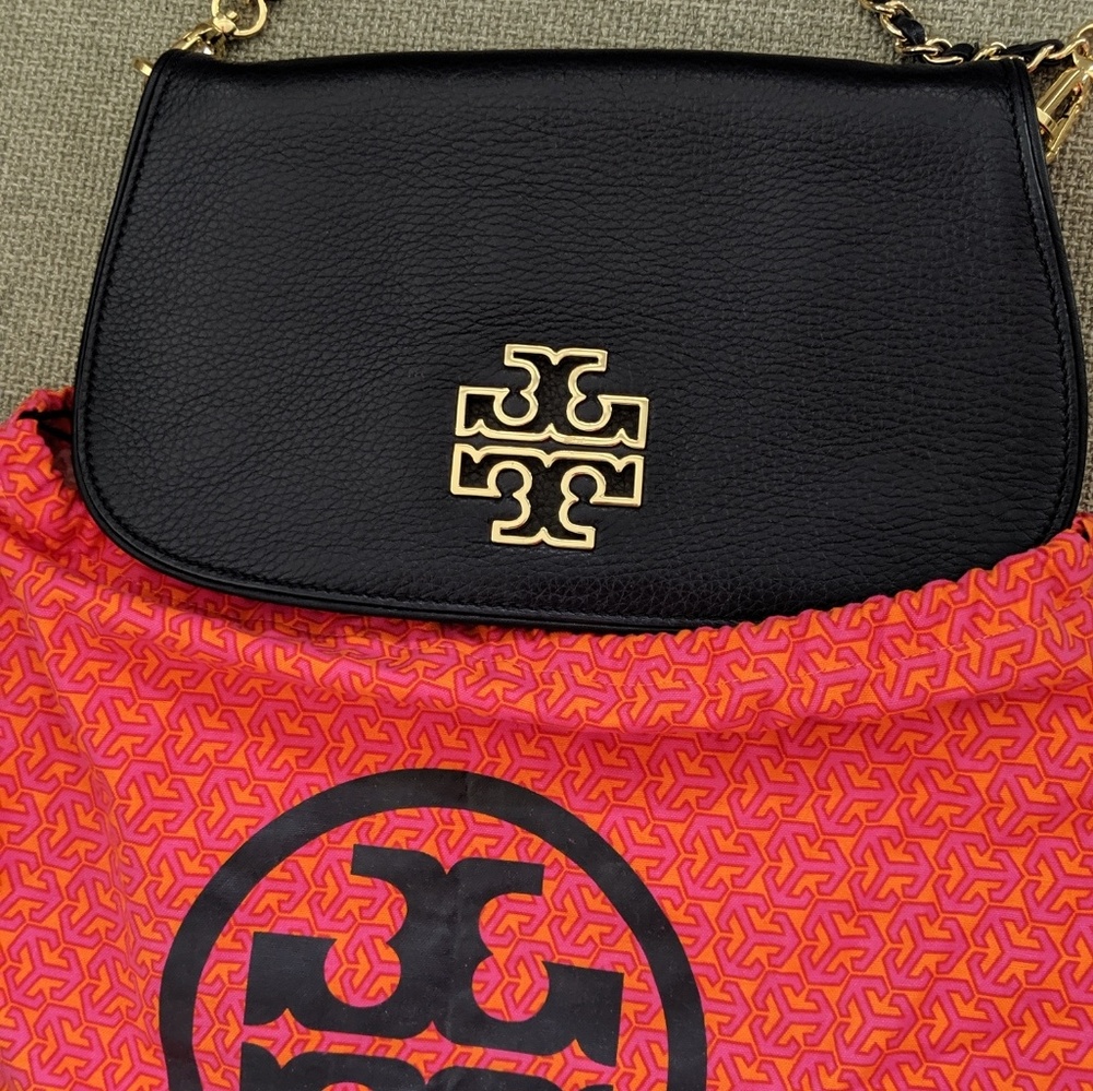 Tory Burch navy Blue Crossbody